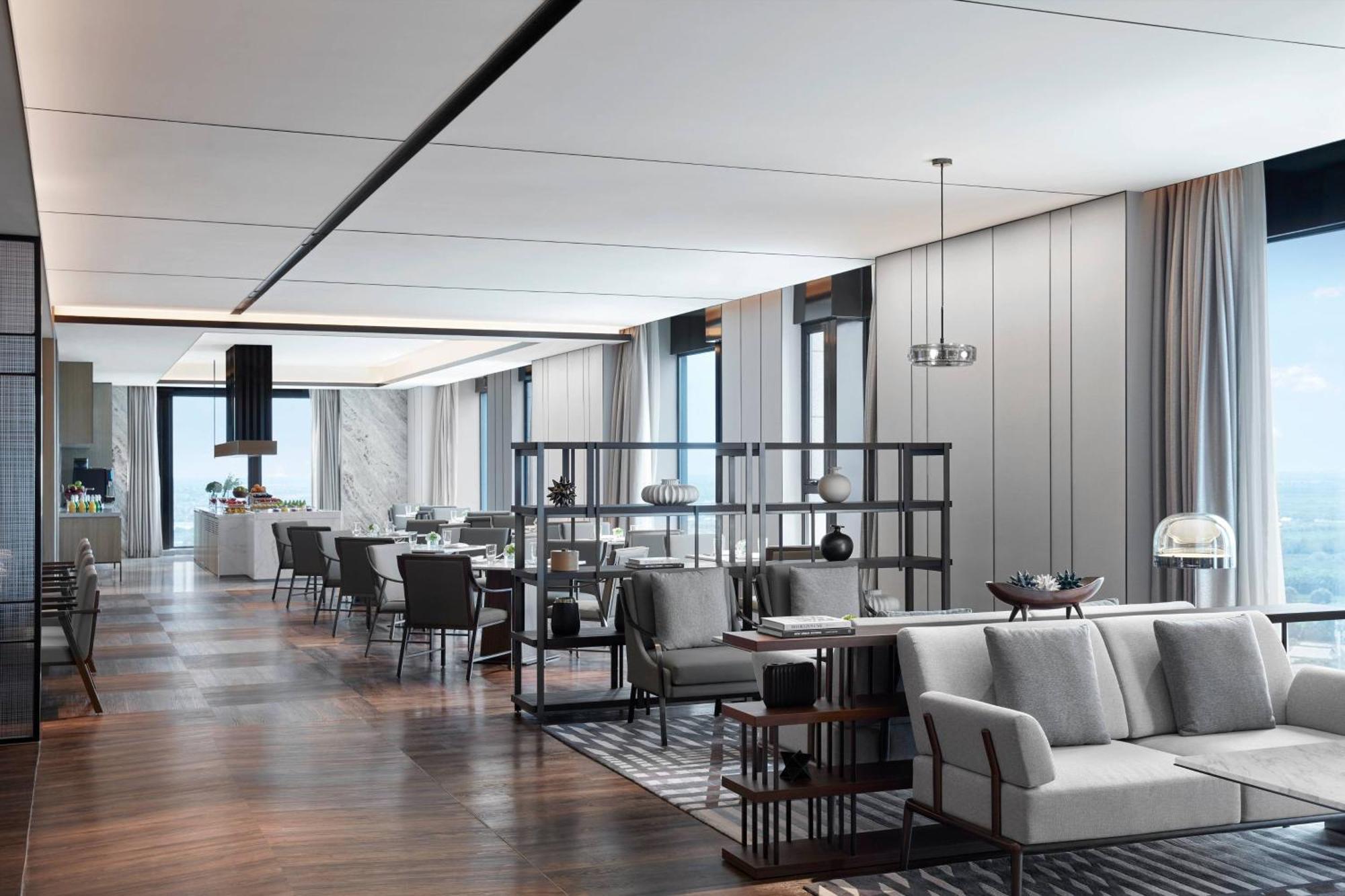 Shanghai Marriott Hotel Pudong South Nanhui Exterior photo