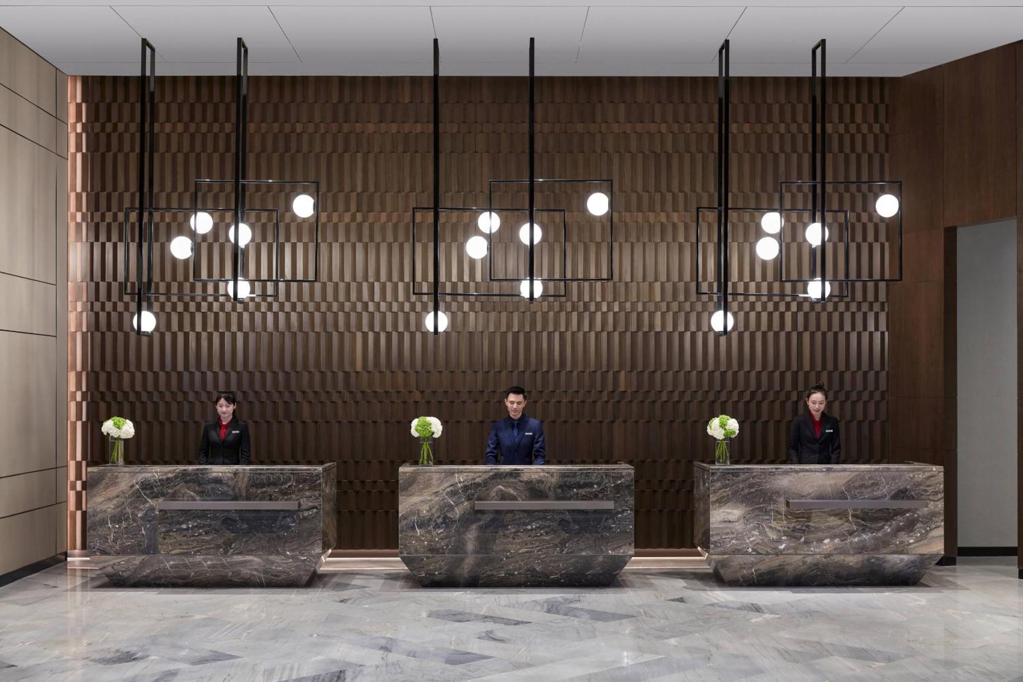 Shanghai Marriott Hotel Pudong South Nanhui Exterior photo
