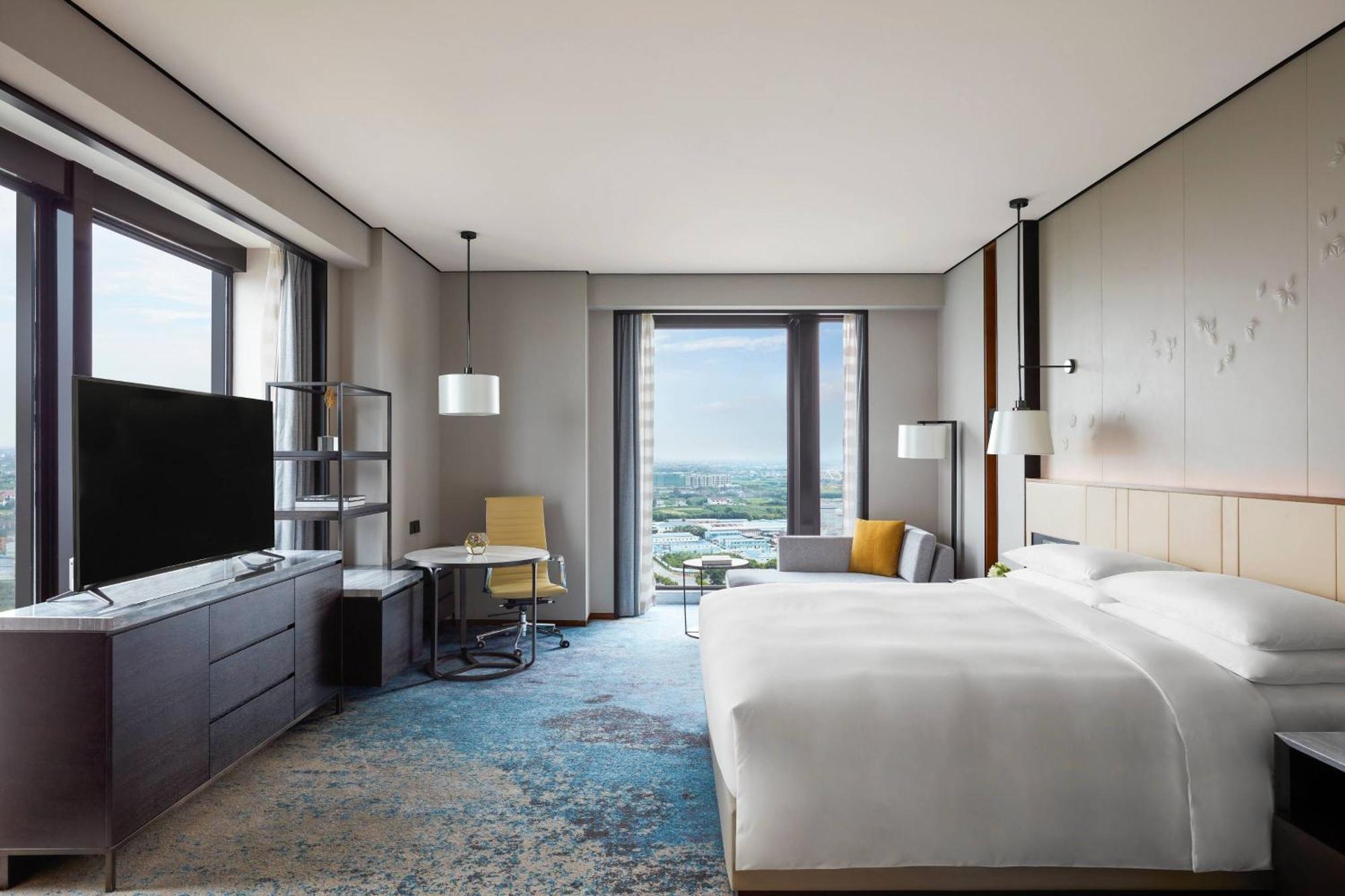 Shanghai Marriott Hotel Pudong South Nanhui Exterior photo